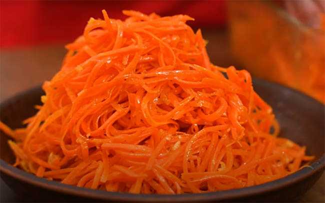Морковь по корейски, п/о, фото.