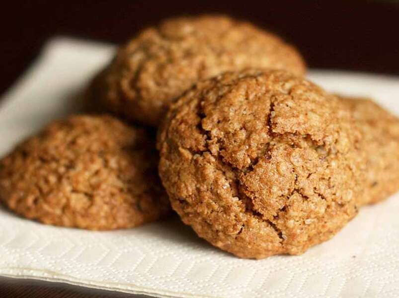 овсяное печенье без добавок.
