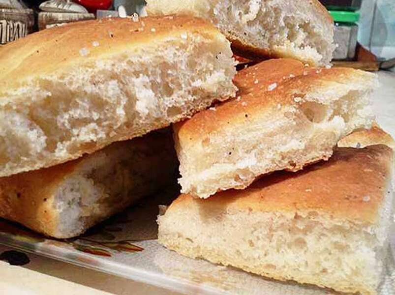 Лепёшка, «Воздушная» с картофельным пюре, дрожжевое тесто. п/о, видео.