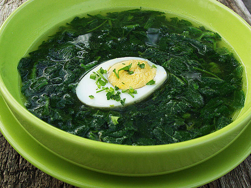 окрошка весенняя.