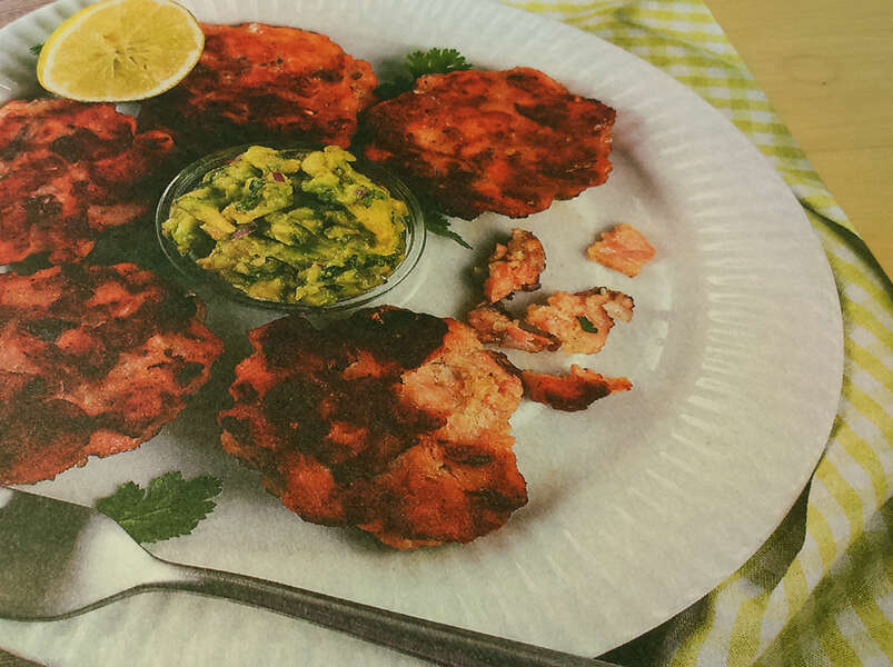 котлеты из лосося рубленные