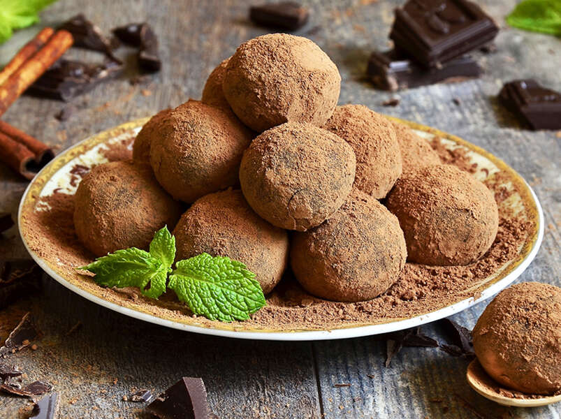 пирожное картошка с фундуком.