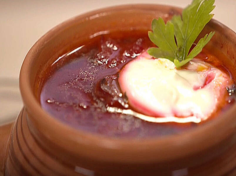 Борщ со свеклой - красный.. п/о, видео.