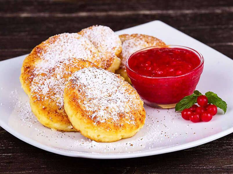 сырники с картофелем.