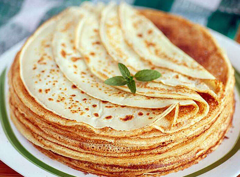 блины на светлом пиве. п/о..