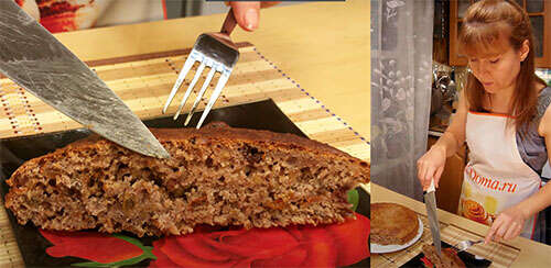 Пирог, на кефире, с вареньем, п/о, видео.