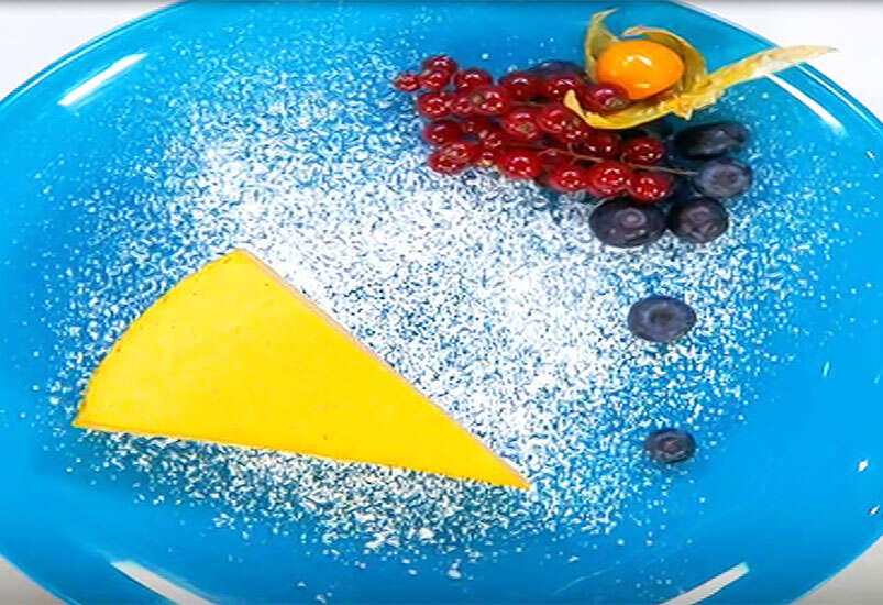 чизкейк с тыквой, п/о