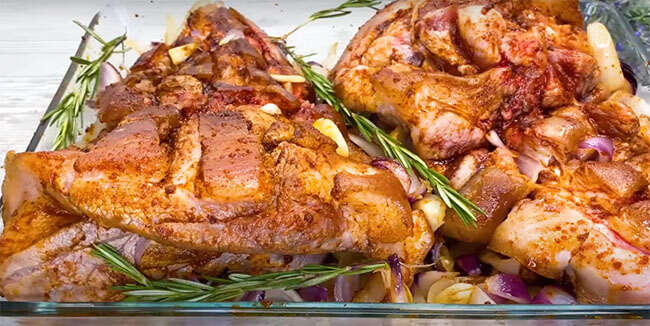 Рулька в духовке, без хлопот. п/о, фото.