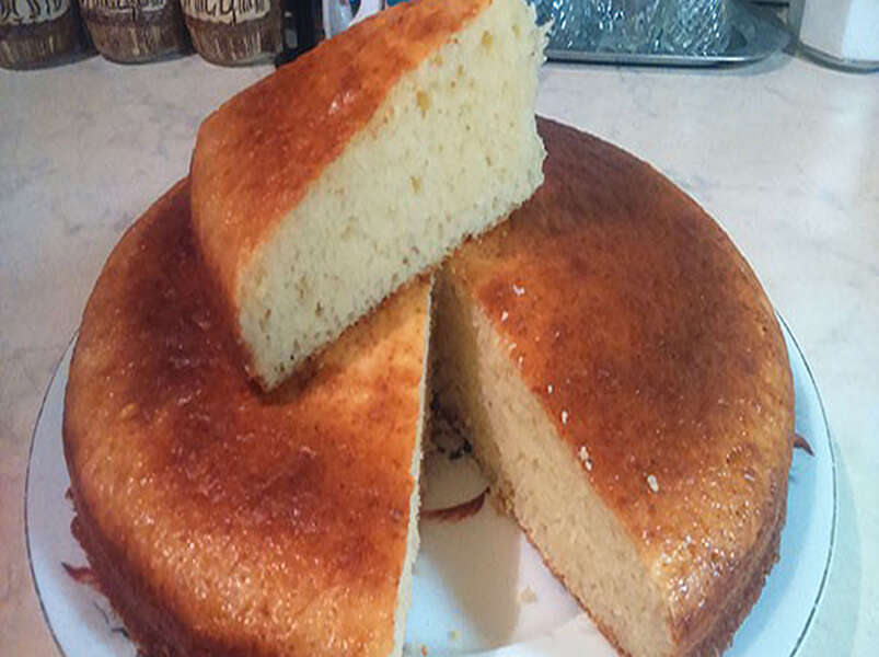 Манник, на кефире, или простокваше без масла. п/о, видео.