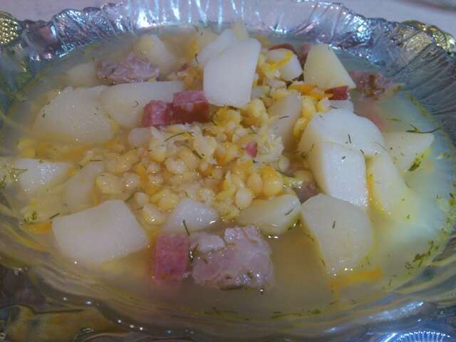 суп гороховый. п/о.