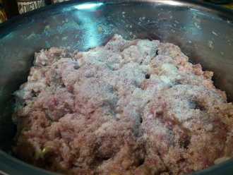 манка на фарше