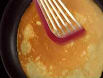 переворачиваем блин