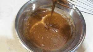 жидкое тесто для кексов с какао