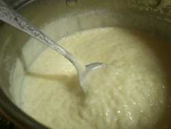 полуготовая молочная рисовая каша