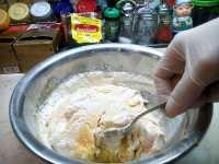 вымешиваем тесто