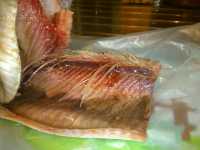 саленая сельдь разделанная для закуски