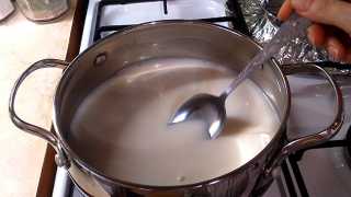 Пенка на молоке появилась через 8 минут.