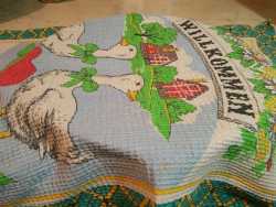 накрываем форму полотенцем