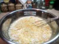 перемешиваем смесь