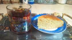 подаем манник с чаем