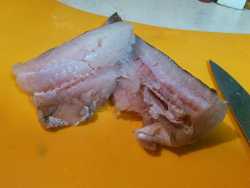 снимаем филе с рыбы