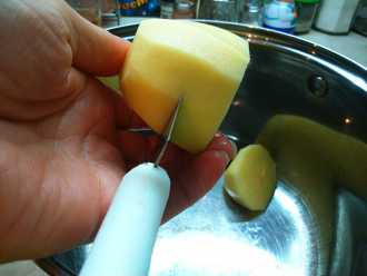 режим картошку на три части