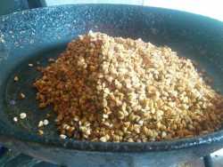 обжариваем гречку для каши гречневой с куриной грудкой