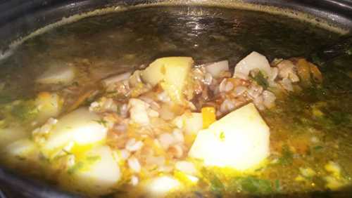 вот такой гречневый суп