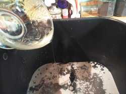 добавляем подсолнечное масло