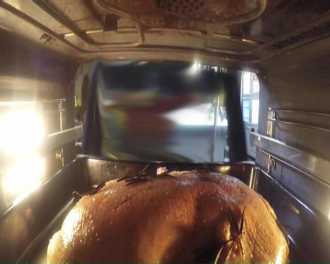 ставим курицу в духовку