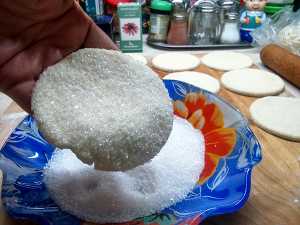 кружок в сахаре