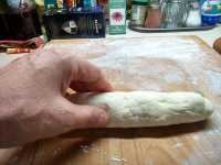 формируем колбаску