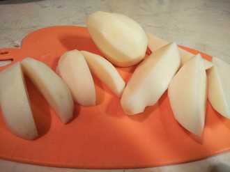 режим картошку на брусочки