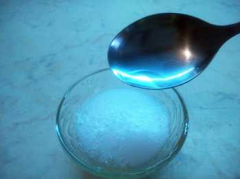 сода погасилась