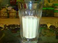 манная крупа в стакане