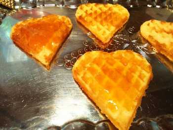 вафли перед формировкой