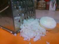 натёртый белок для салата 