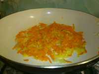 поджарка моркови для рыбного супа