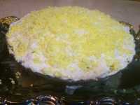 слой желтка в салате 