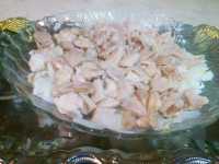 слой мяса в салате 