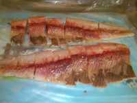 филе саленной рыбы для закуски порезанное на кусочки